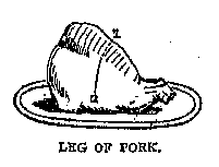 Illustration: LEG OF PORK.
